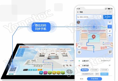 微信小程序 3d地圖場景 定位導(dǎo)航 法院3d室內(nèi)導(dǎo)航系統(tǒng) 為群眾提供訴訟全流程導(dǎo)航服務(wù)